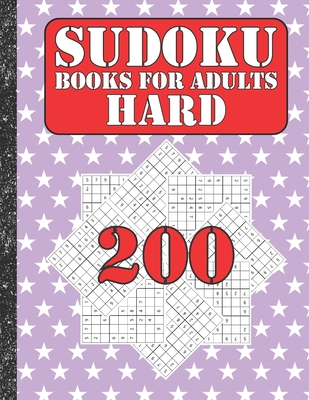 Sudoku books for adults hard: 200 Sudokus from ... B086PN1C9P Book Cover