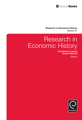 Research in Economic History B01EFY6N8O Book Cover