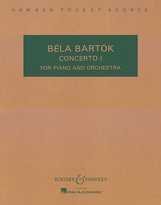 Concerto No. 1: For Piano and Orchestra 1495009203 Book Cover
