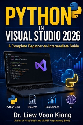 Python in Visual Studio 2026: A Complete Beginn... B0GRG8J2WR Book Cover