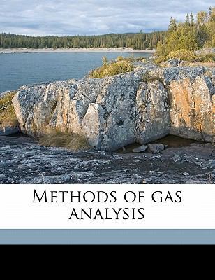 Methods of Gas Analysis 117838747X Book Cover