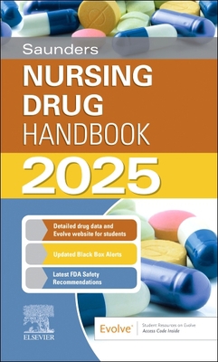 Saunders Nursing Drug Handbook 2025 044312048X Book Cover