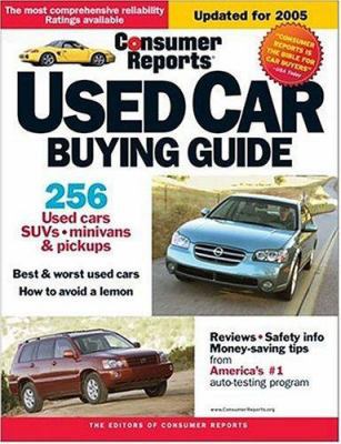 Consumer Reports Used Car Buying Guide 2005 089043994X Book Cover