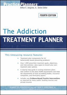 The Addiction Treatment Planner 0470405511 Book Cover