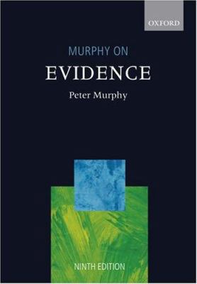 Murphy on Evidence 0199263035 Book Cover