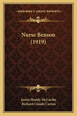 Nurse Benson (1919) 1164921061 Book Cover