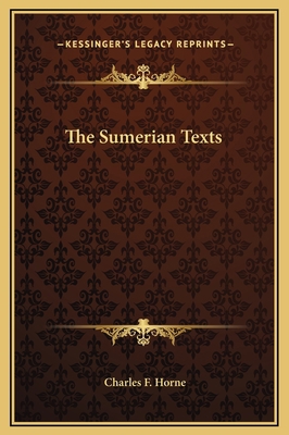 The Sumerian Texts 1169213073 Book Cover