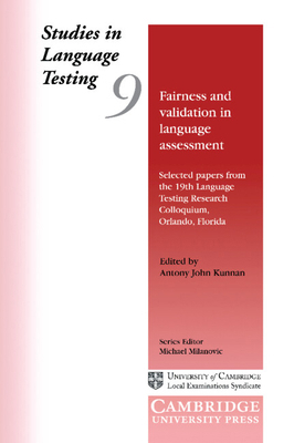 Fairness and Validation in Language Assessment:... 0521658748 Book Cover