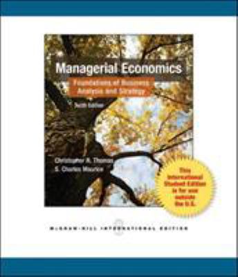 Managerial Economics 0071221204 Book Cover