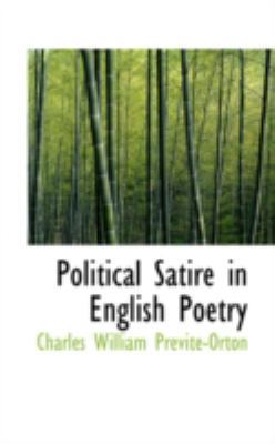 Political Satire in English Poetry 0559510748 Book Cover