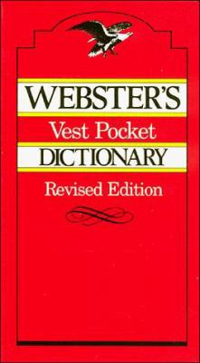 Webster's Vest Pocket Dictionary 0840759916 Book Cover