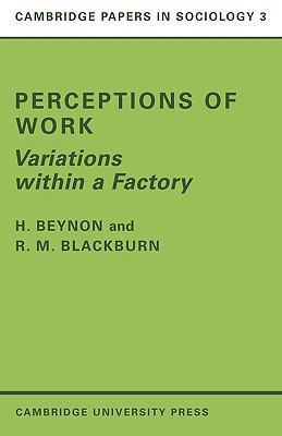 Perceptions of Work: Variations Within a Factory 0521097274 Book Cover