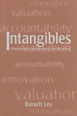 Intangibles: Management, Measurement, and Repor... 0815700946 Book Cover