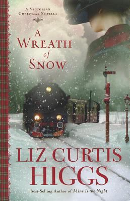 A Wreath of Snow: A Victorian Christmas Novella [Large Print] 1410449947 Book Cover