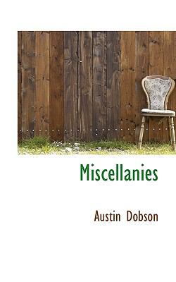 Miscellanies 111687282X Book Cover