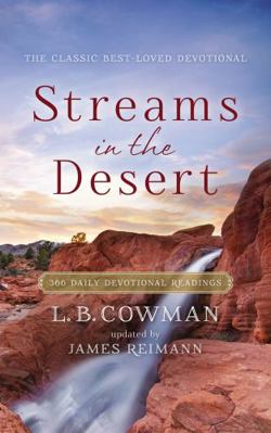 Streams in the Desert: 366 Daily Devotional Rea... 0310353688 Book Cover