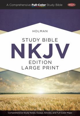 Holman Study Bible-NKJV-Large Print [Large Print] 1433607506 Book Cover