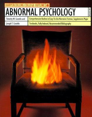 HarperCollins College Outline Abnormal Psychology 0064671216 Book Cover