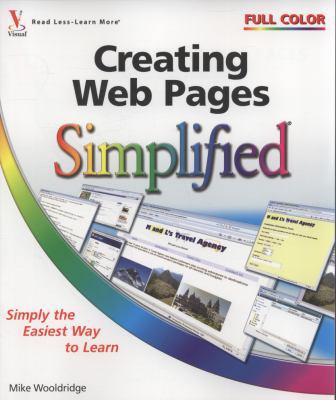 Creating Web Pages Simplified 0470481927 Book Cover