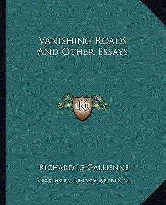 Vanishing Roads and Other Essays 1162715634 Book Cover