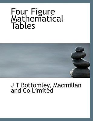 Four Figure Mathematical Tables 1140239627 Book Cover
