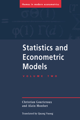 Statistics and Econometric Models 052147745X Book Cover