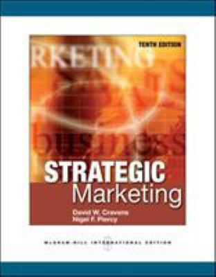 Strategic Marketing 0071326235 Book Cover