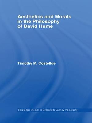 Aesthetics and Morals in the Philosophy of Davi... 0415955882 Book Cover