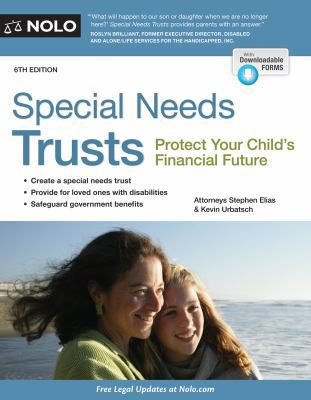Special Needs Trusts: Protect Your Child's Fina... 1413321429 Book Cover