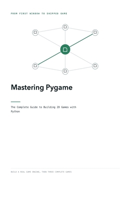 Mastering Pygame B0HHTZNHQ2 Book Cover