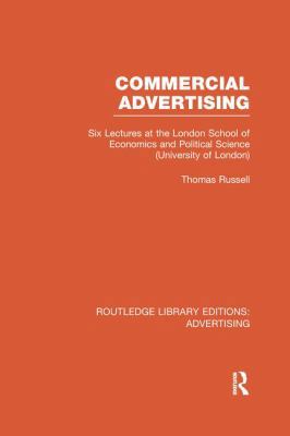 Commercial Advertising (Rle Advertising) 1138971154 Book Cover