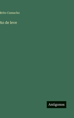 Ao de leve [Portuguese] 356399398X Book Cover
