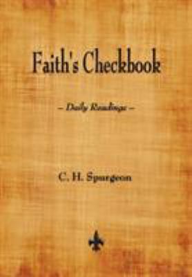 Faith's Checkbook 1603865179 Book Cover