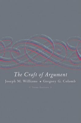 The Craft of Argument 0321453271 Book Cover