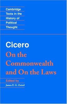 On the Commonwealth and On the Laws (Cambridge ... 0521453445 Book Cover