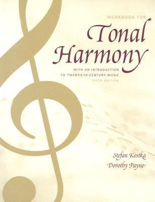 Tonal Harmony Wkbk with Wkbk Audio CD and Final... 0072918969 Book Cover