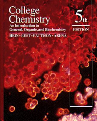 College Chemistry: An Introduction to General, ... 0534175260 Book Cover