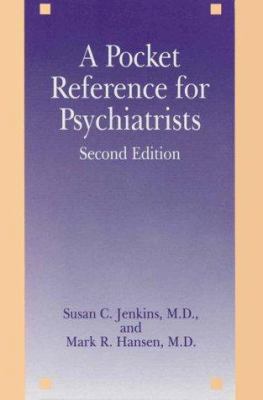 A Pocket Reference for Psychiatrists 0880487216 Book Cover