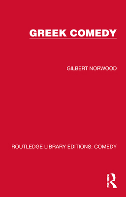 Greek Comedy 1032218045 Book Cover