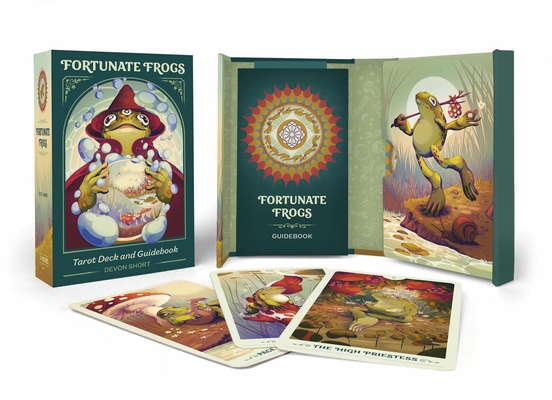 Fortunate Frogs: Tarot Deck and Guidebook B0FGX8N894 Book Cover