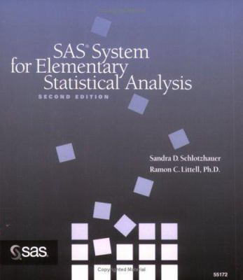 SAS System for Elementary Statistical Analysis,... 1580250181 Book Cover