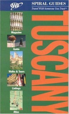 AAA Spiral Tuscany 1595081844 Book Cover