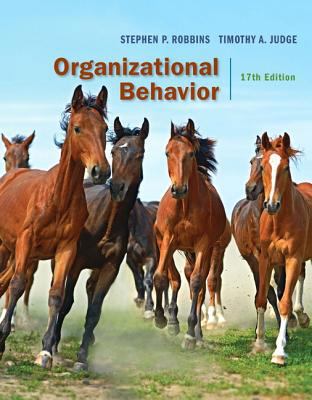 Organizational Behavior Plus Mylab Management w... 0134437861 Book Cover