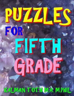 Puzzles for Fifth Grade: 80 Large Print Word Se... 1974213234 Book Cover