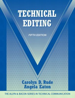 Technical Editing with New Mytechcommlab Withou... 0321852818 Book Cover