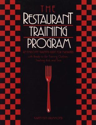 The Restaurant Training Program: An Employee Tr... 0471552070 Book Cover
