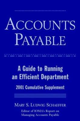 Accounts Payable, 2001 Cumulative Supplement: A... 0471419265 Book Cover