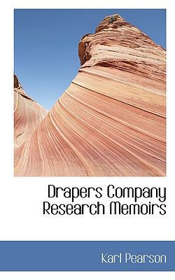 Drapers Company Research Memoirs 1117791386 Book Cover