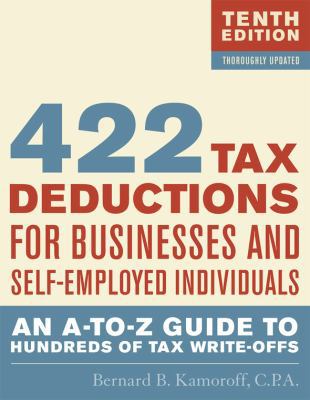 475 Tax Deductions for Businesses and Self-Empl... 1589796624 Book Cover