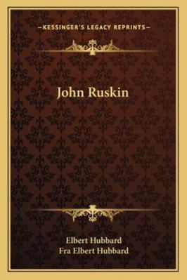 John Ruskin 1162842474 Book Cover